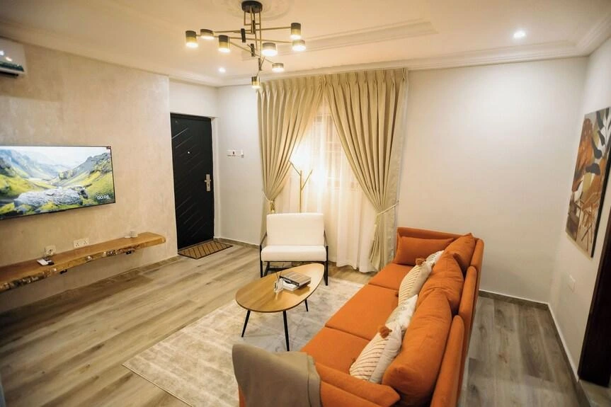 Furnished 1-Bedroom Apartment For Rent.
